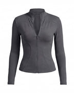 Women’s Full-Zip Training Jacket with Thumb Holes