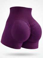 High-Waisted Scrunch Workout Shorts