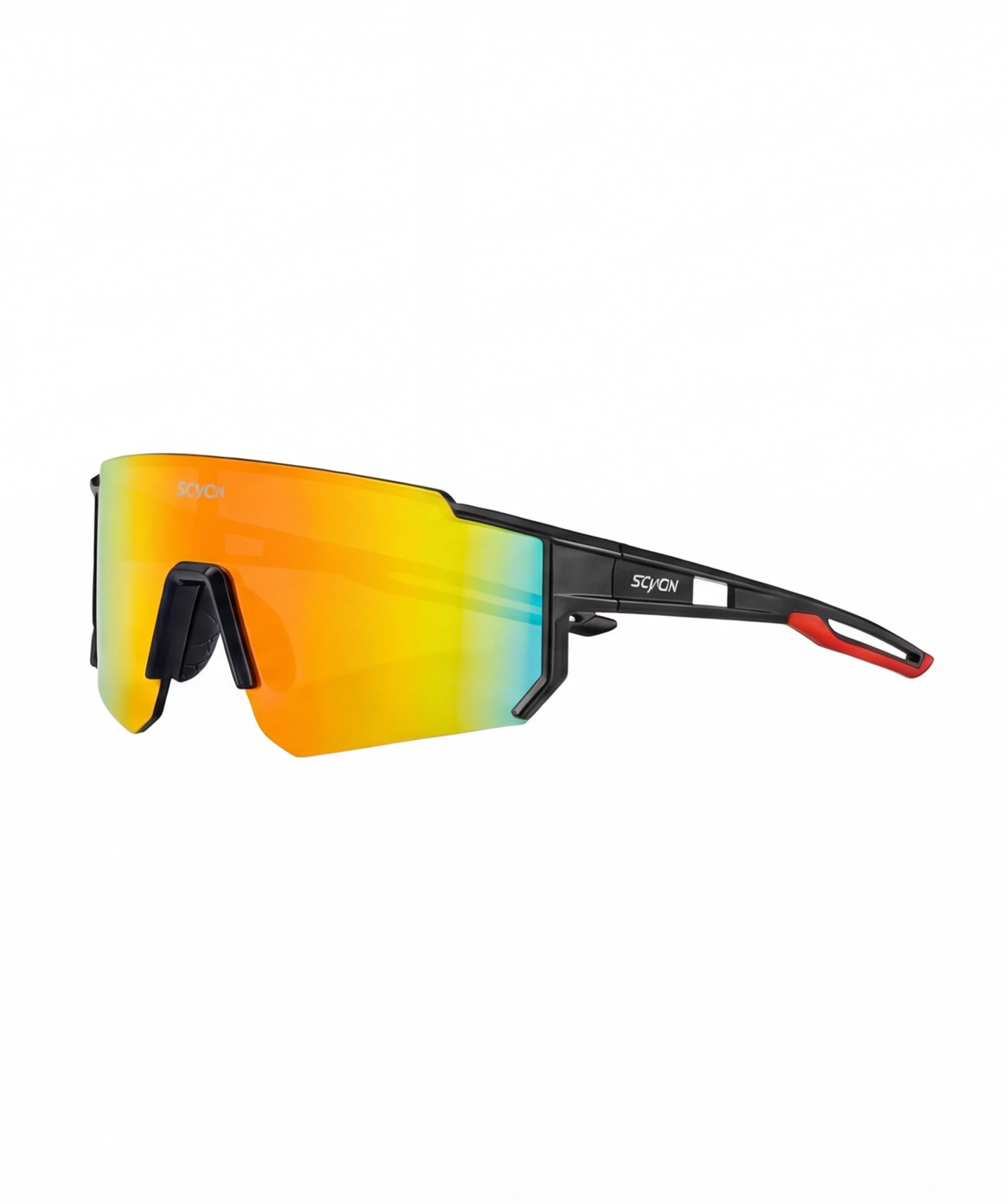 UV400 Shield Cycling Sunglasses with Wraparound Fit