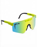 UV400 Wraparound Shield Sunglasses for Cycling and Hiking