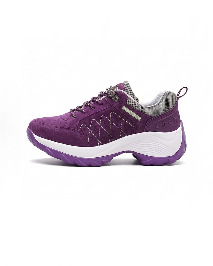 Arch Support Walking Sneakers with Cushioned Midsole