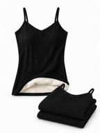 Women's Warm-Lined Ribbed Camisoles 3-Pack