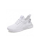 Lightweight Knit Walking Sneakers with Heel Pull-Tab