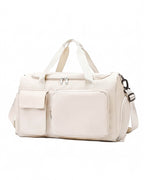 Gym Duffel Bag with Shoe Compartment and Wet Pocket