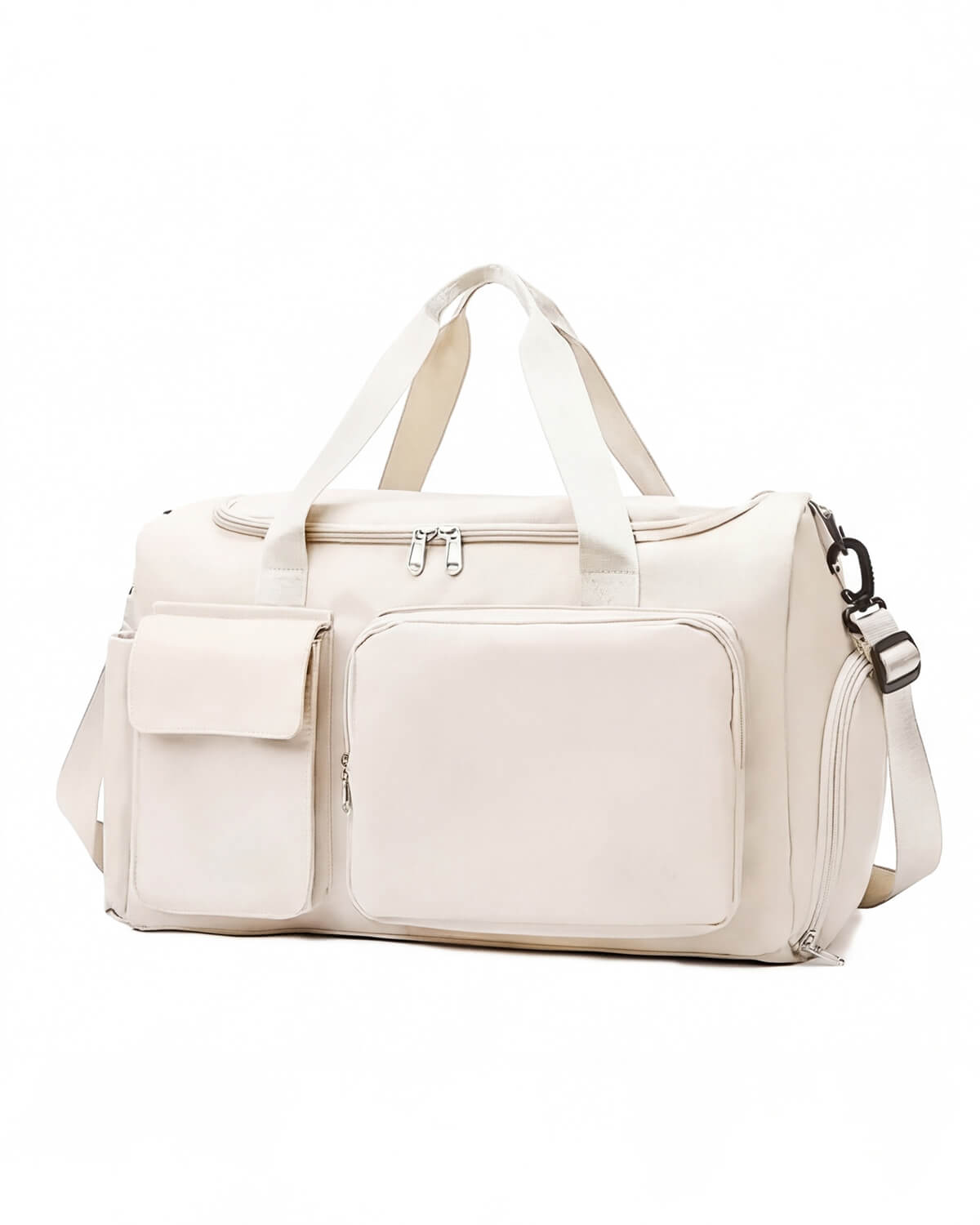 Gym Duffel Bag with Shoe Compartment and Wet Pocket