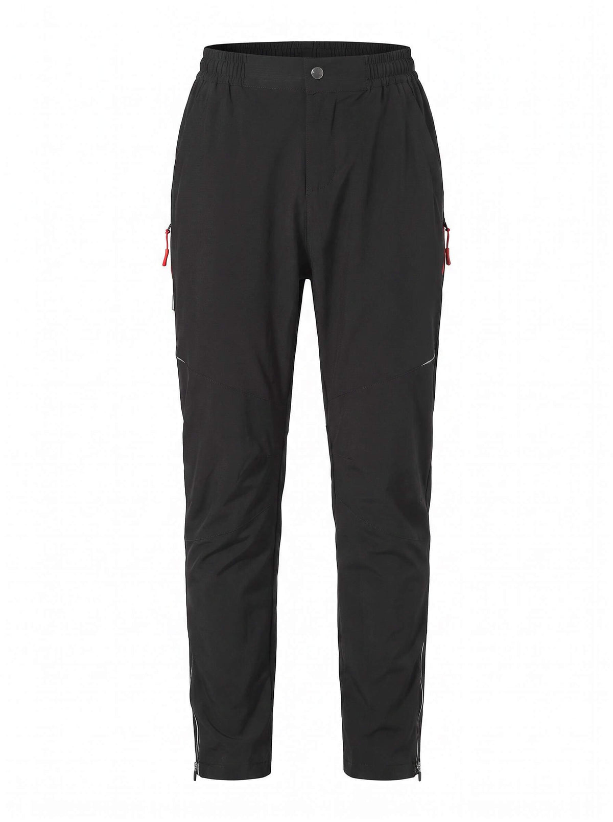 Men’s Full-Length Cycling Pants with Reflective Details