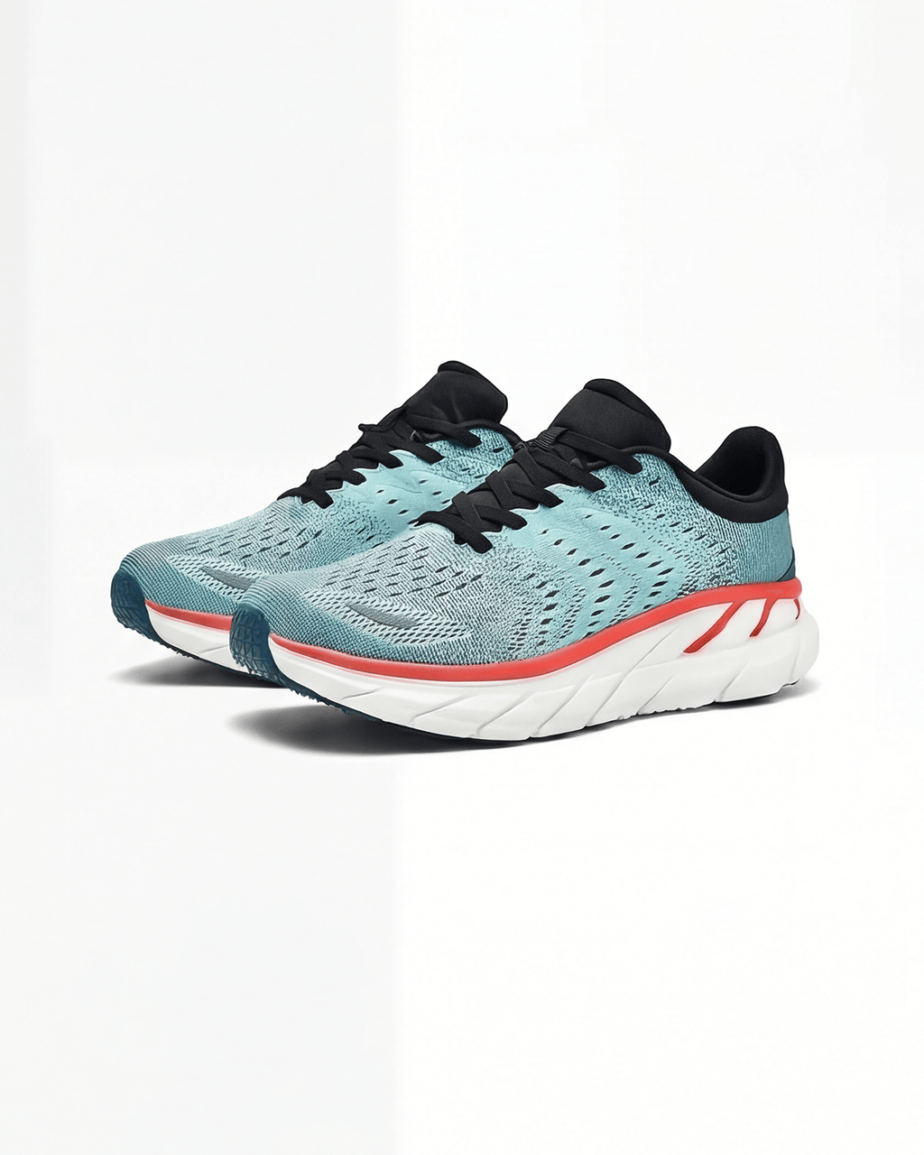 Lightweight Knit Running Shoes with Cushioned Midsole
