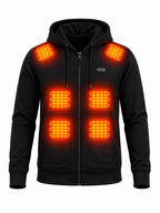 17-Zone Heated Full-Zip Hoodie