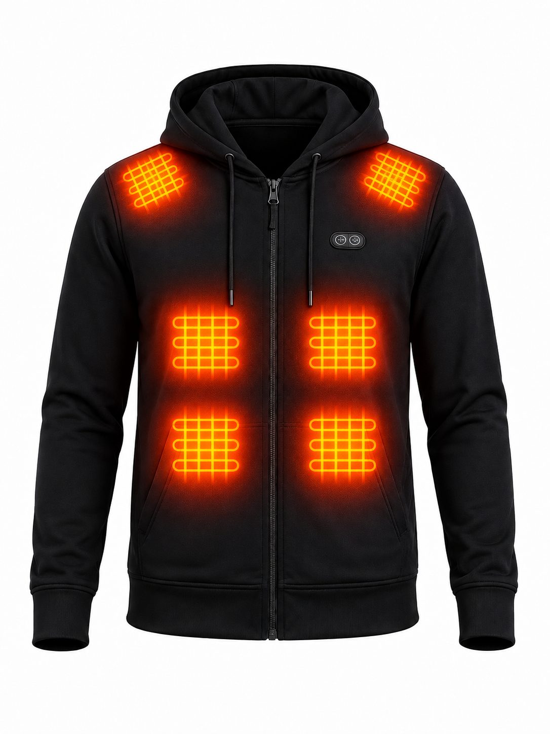 17-Zone Heated Full-Zip Hoodie