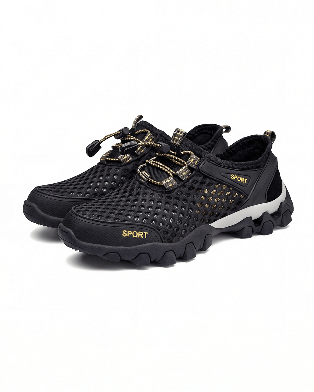 Non-Slip Hiking Shoes with Quick Toggle Lace