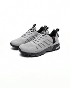 Men’s Lace-Up Knit Training Sneakers with Grip Sole