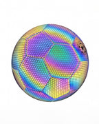 Reflective Soccer Training Ball with Textured Panels