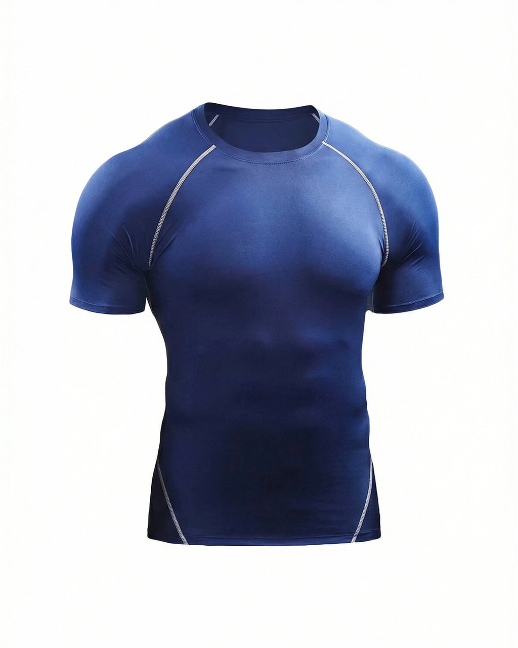 Men's Compression Training Shirt with Raglan Sleeves