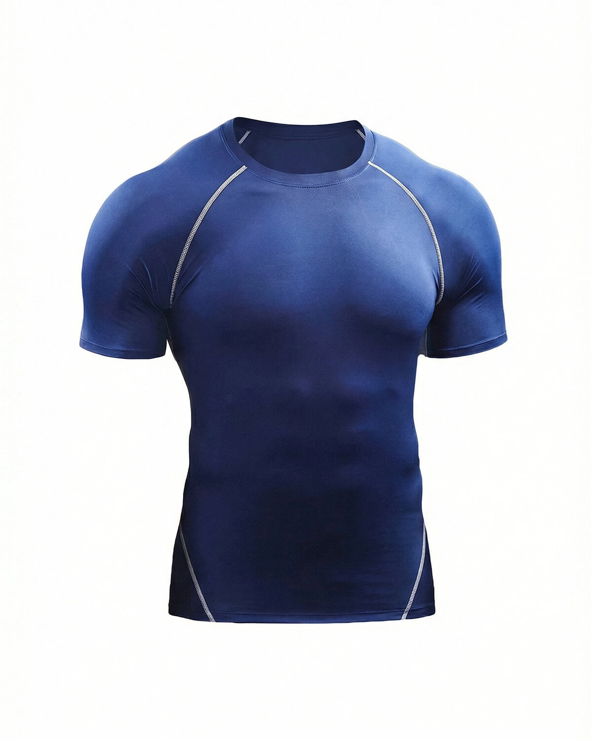 Men's Compression Training Shirt with Raglan Sleeves