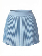 Women's Pleated Tennis Skirt with Built-In Shorts Pocket