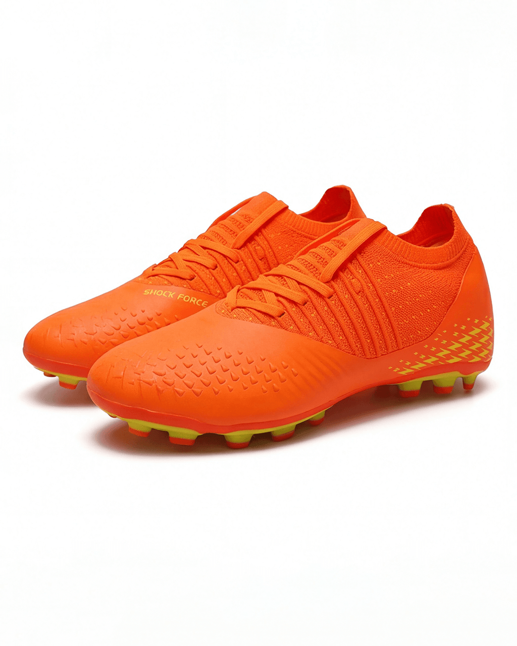 Soccer Field Cleats with Textured Upper and Studs