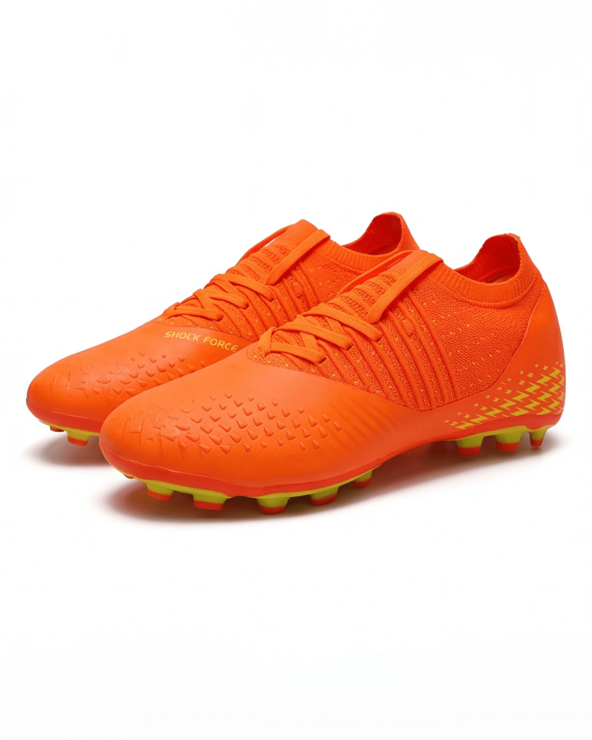 Soccer Field Cleats with Textured Upper and Studs