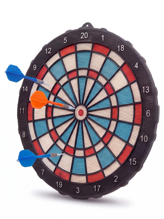 Soft-Tip Dartboard Set for Casual Home Play