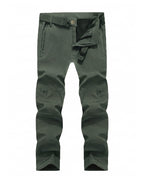 Hooded Hiking Jacket and Pants with Multiple Zipper Pockets