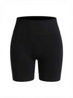 High-Waisted Seamless Workout Shorts with Stretch Fit