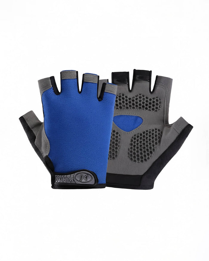 Half-Finger Cycling Gloves with Breathable Grip Palm