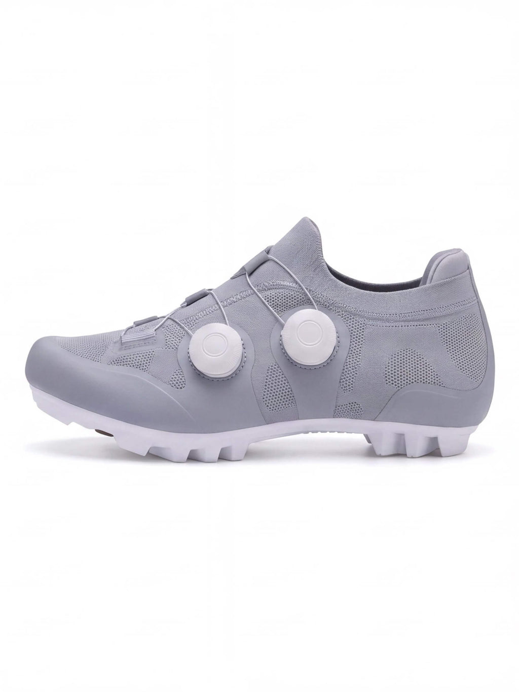 Knit Off-Road Cycling Shoes with Recessed Cleat Mount