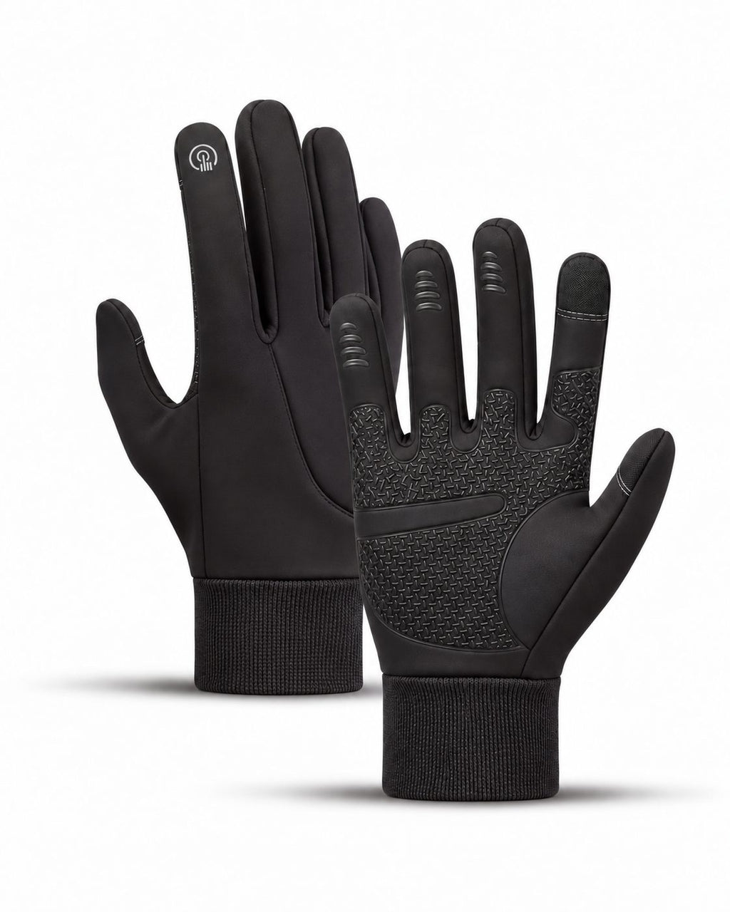 Full-Finger Touchscreen Gloves with Grip