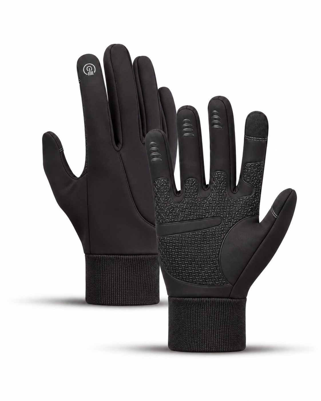 Full-Finger Touchscreen Gloves with Grip