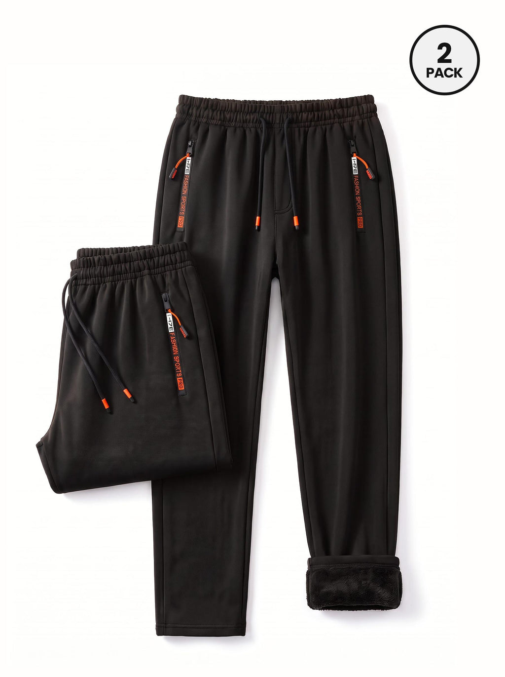 2-Pack Fleece-Lined Cold Weather Training Pants