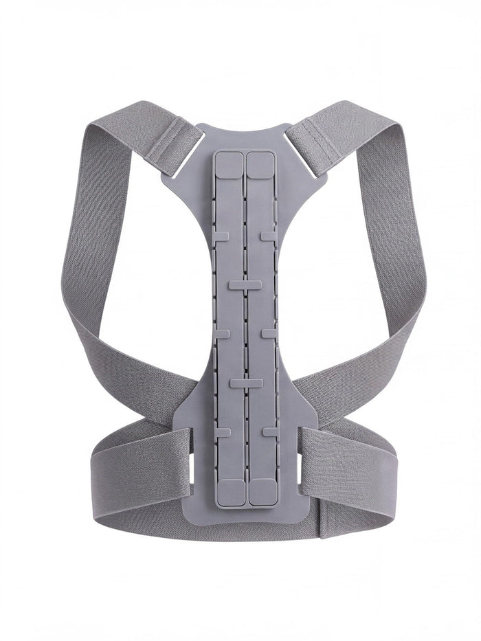 Adjustable Structured Upper-Back Posture Support Brace
