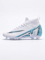 Soccer Cleats with Sock Collar and Molded Studs