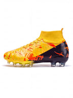 Soccer Cleats for Training with High-Knit Collar