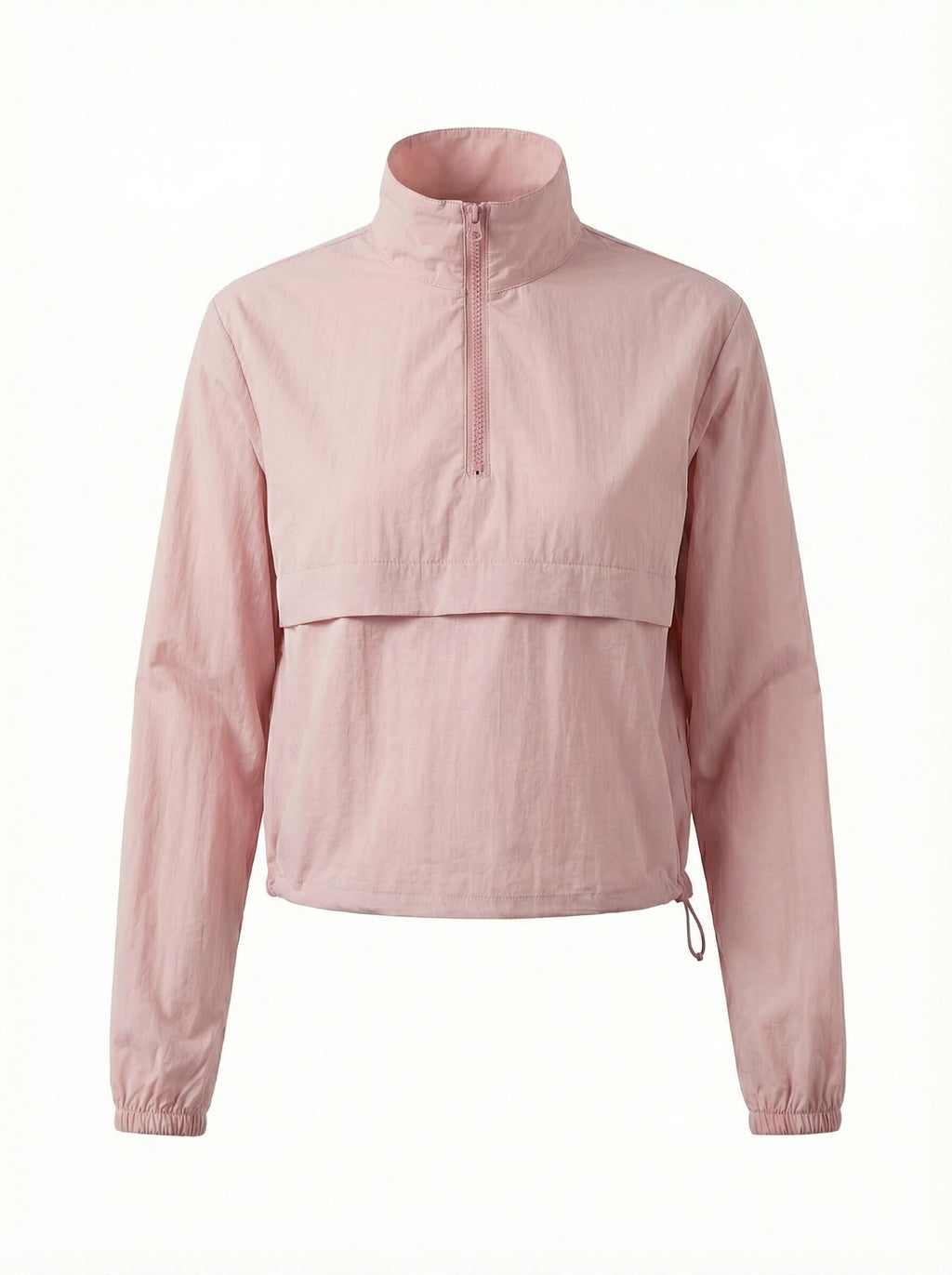 Women’s Quarter-Zip Training Pullover with Adjustable Hem