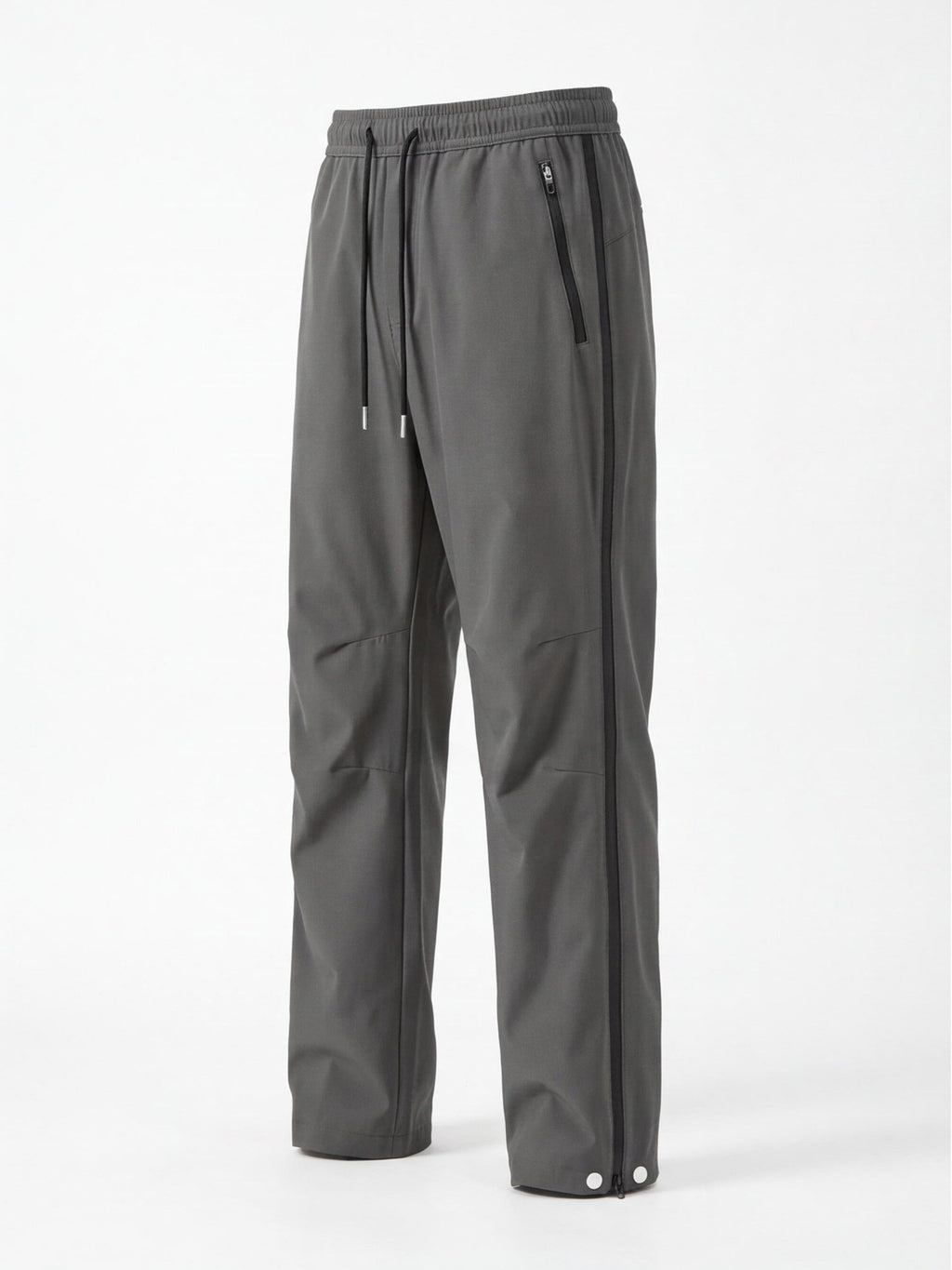 Side-Opening Hiking Rain Pants with Adjustable Hems