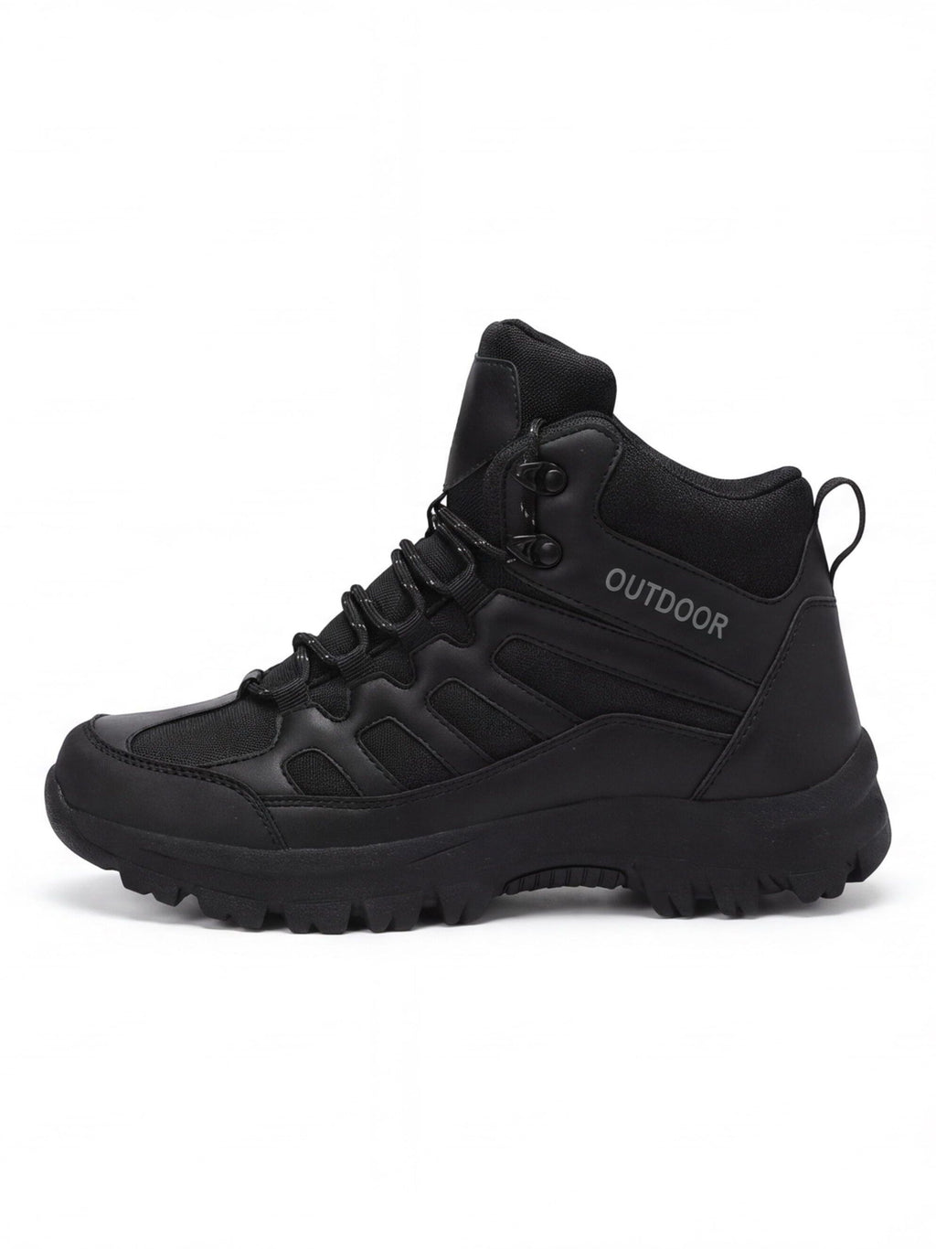 High-Cut Trail Hiking Boots with Deep Tread