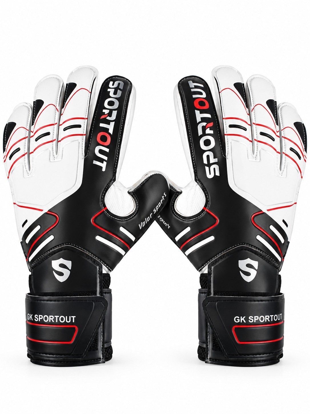 Finger-Save Soccer Goalkeeper Gloves