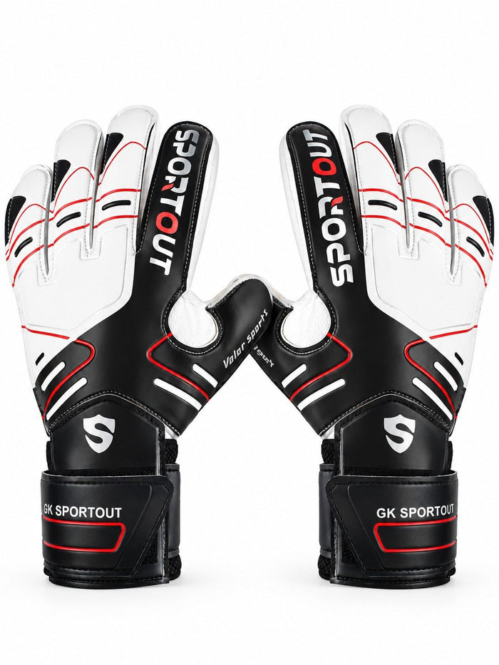 Finger-Save Soccer Goalkeeper Gloves