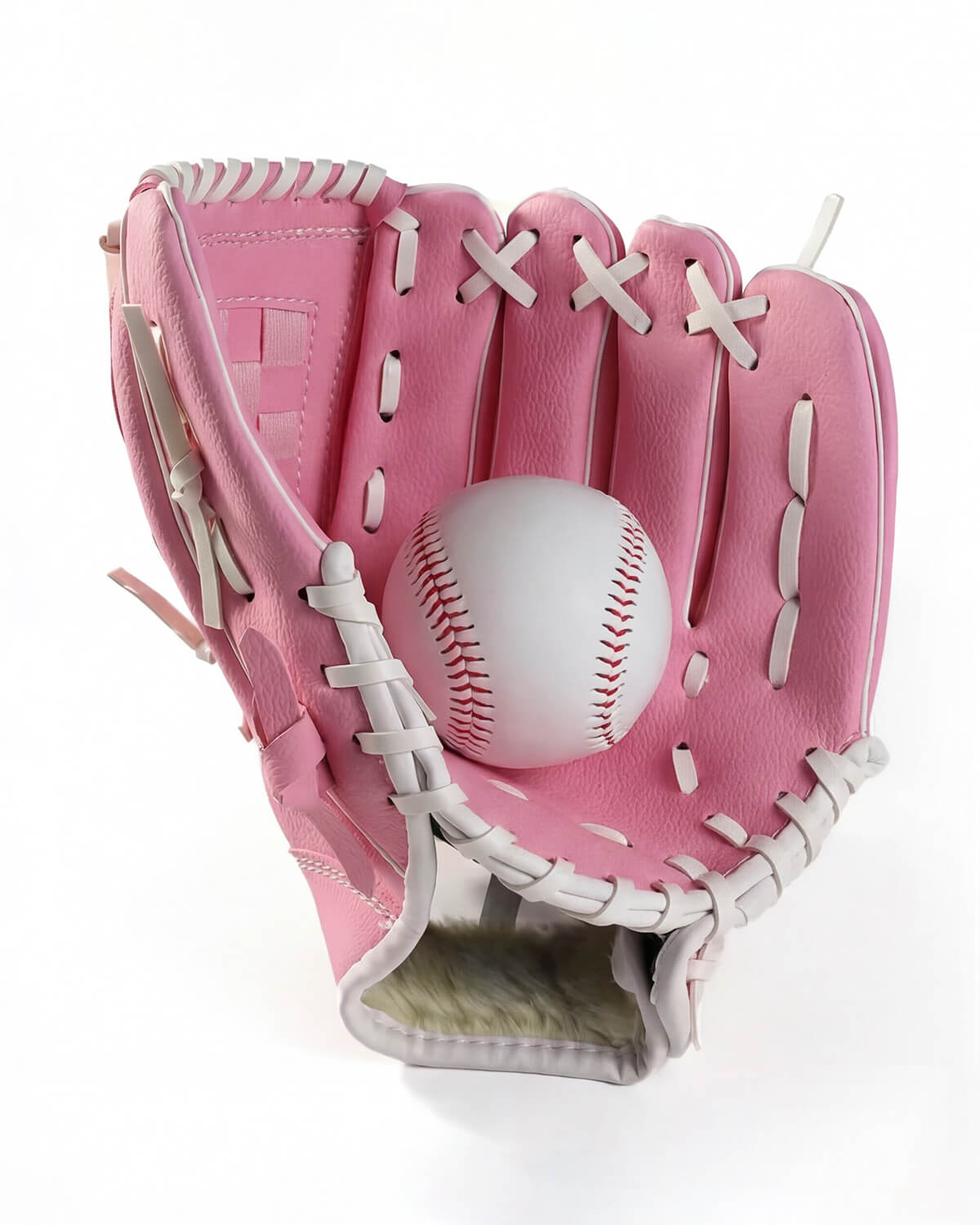 Baseball Fielding Glove with Basket-Weave Web