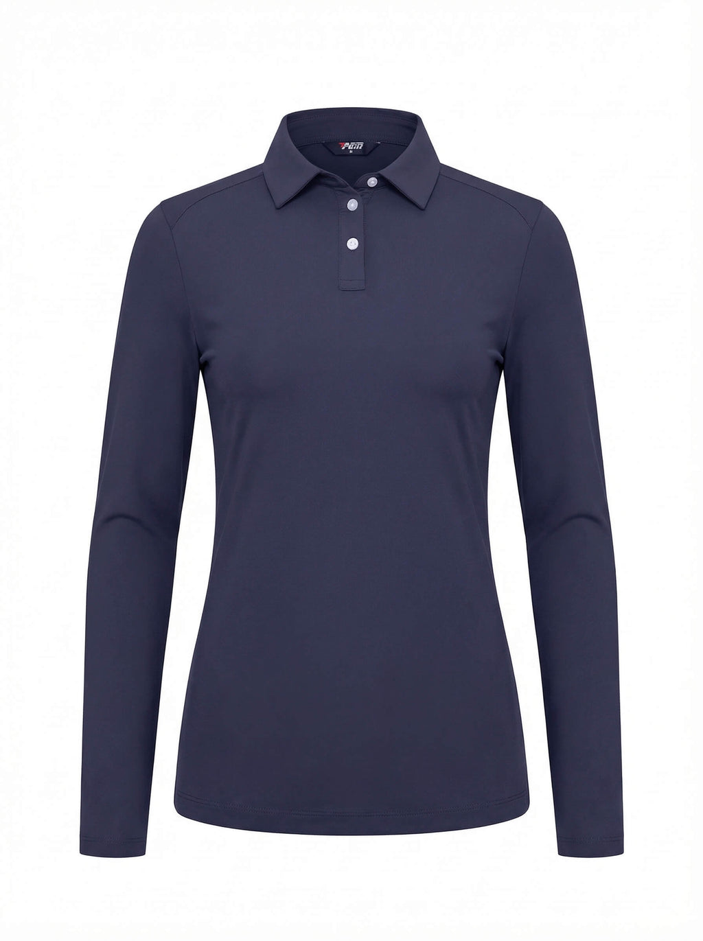Women’s Long Sleeve Golf Polo with Half-Zip Collar