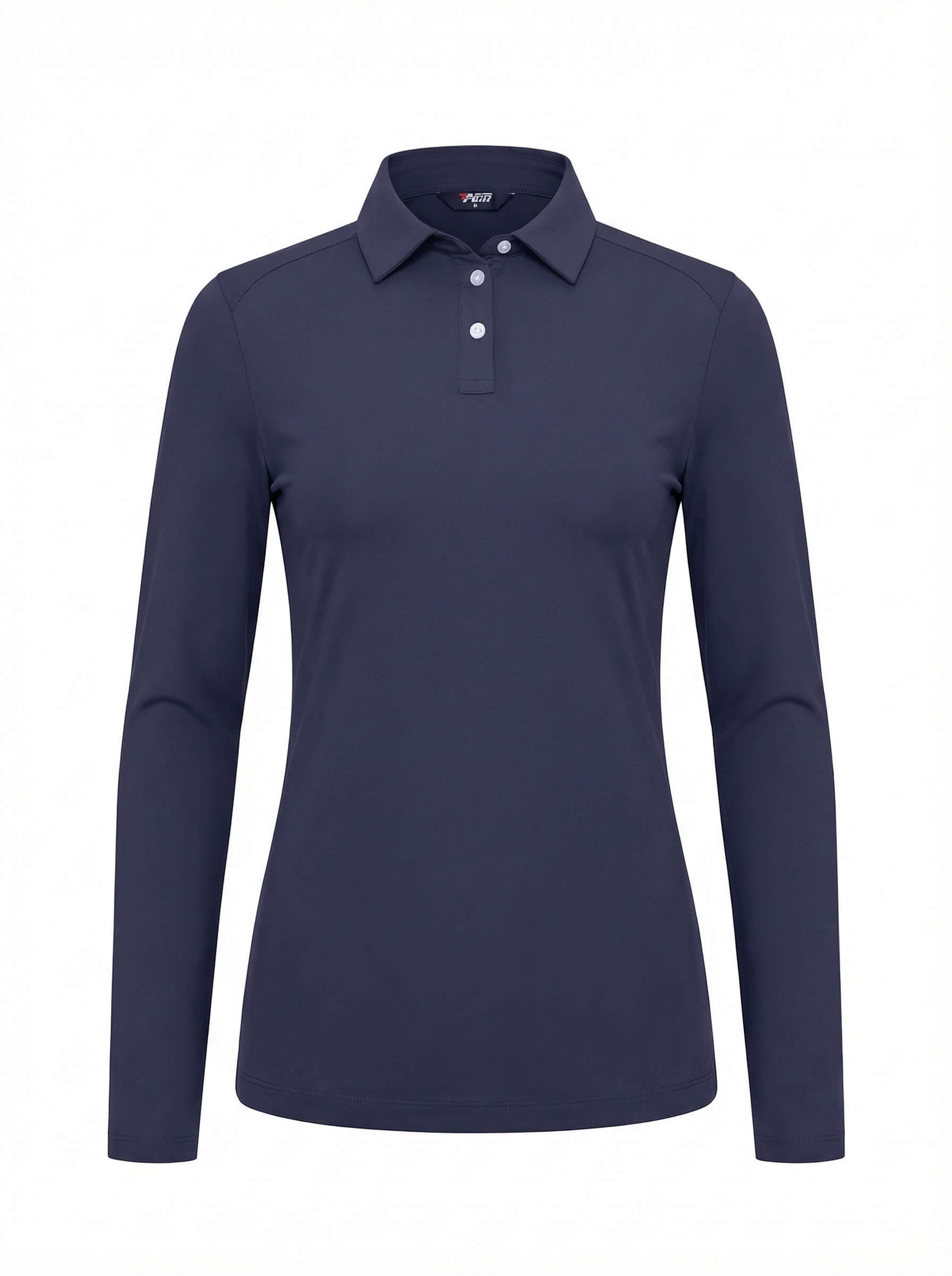 Women’s Long Sleeve Golf Polo with Half-Zip Collar