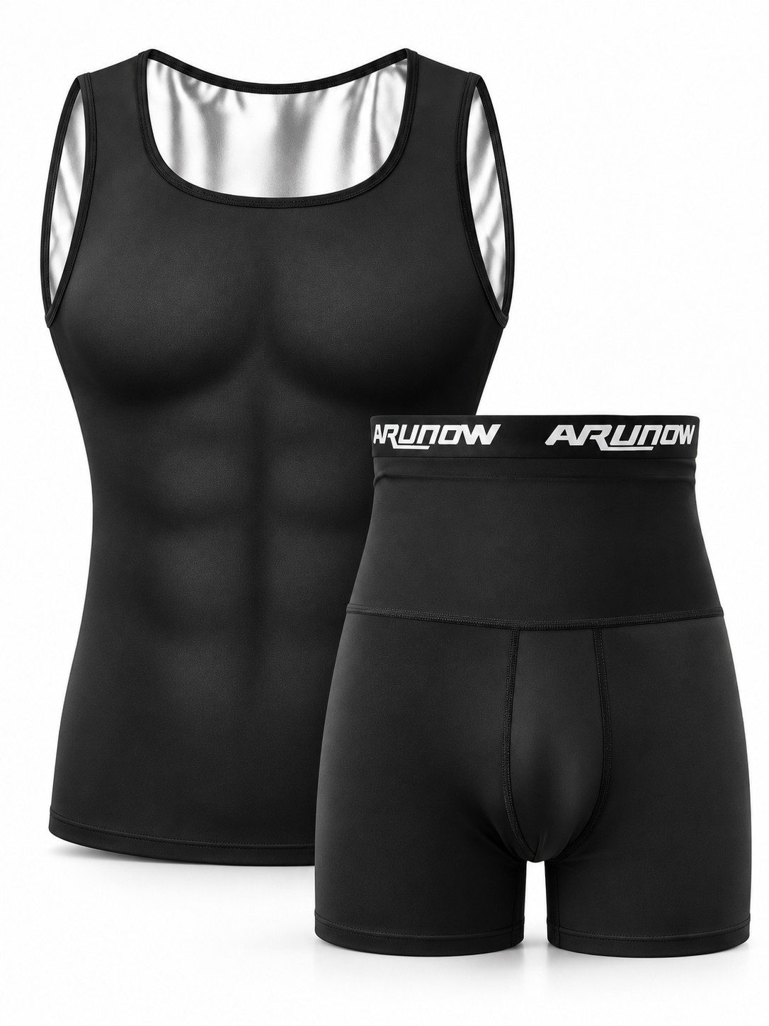 Men's Sweat-Enhancing Training Tank & Shorts Set