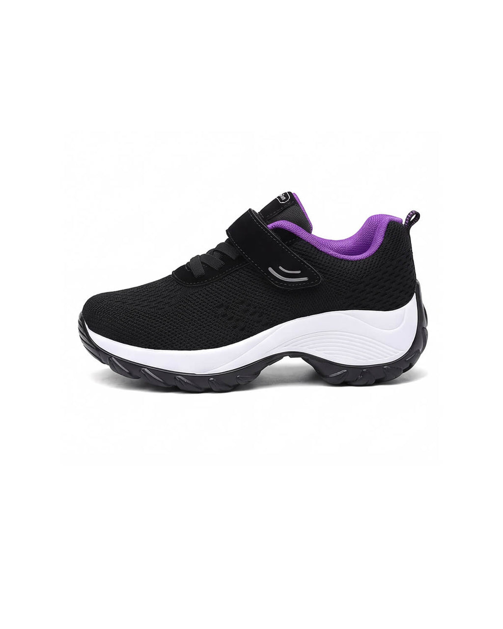 Arch Support Walking Sneakers with Hook-and-Loop Strap
