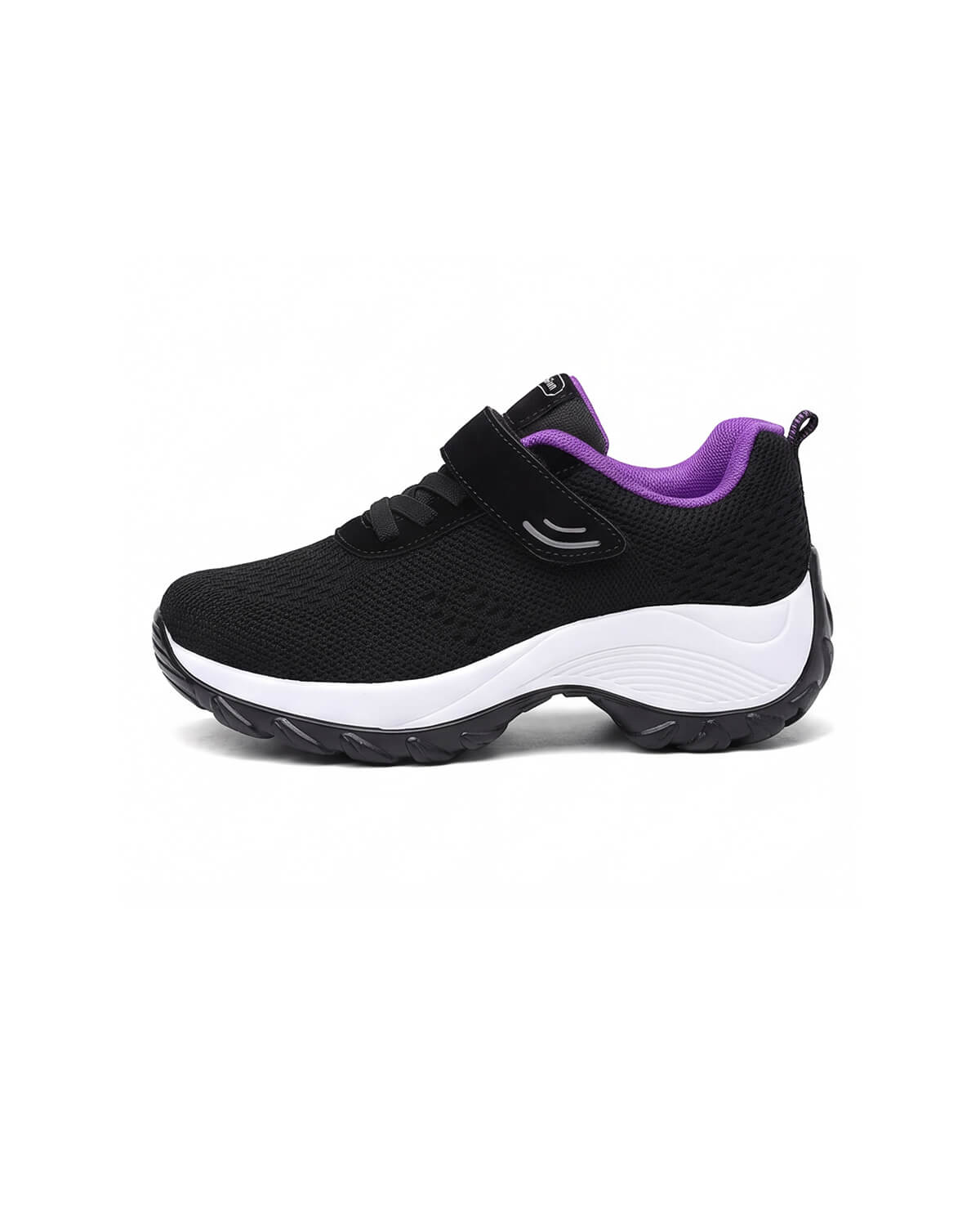 Arch Support Walking Sneakers with Hook-and-Loop Strap