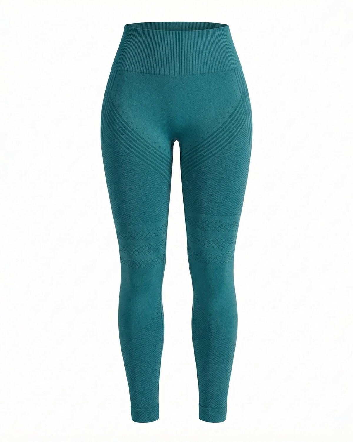 Women’s High-Waist Seamless Training Leggings with Sculpt Knit