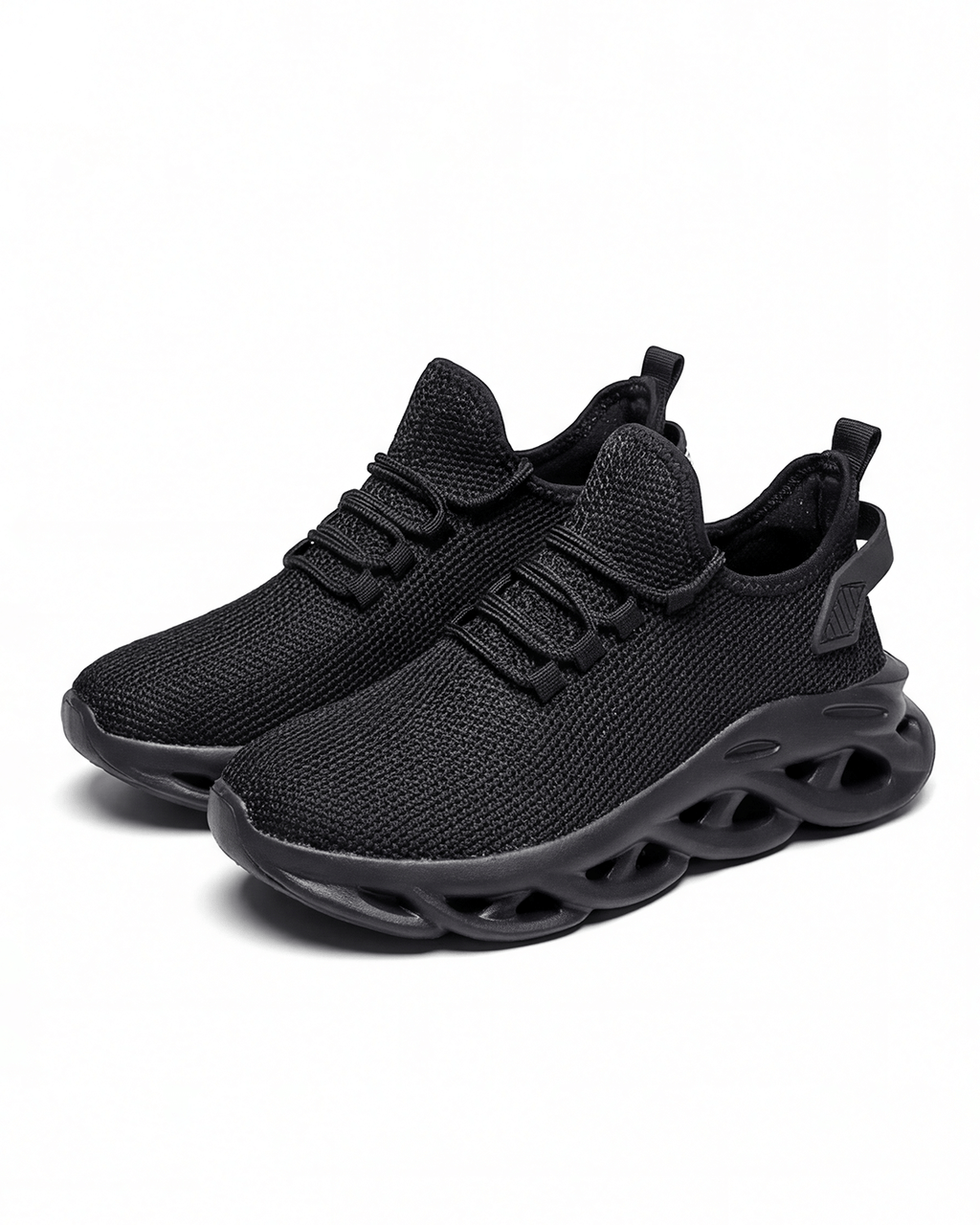 Breathable Mesh Casual Sport Sneakers with Hollow Sole