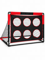 6-Hole Soccer Target Training Goal