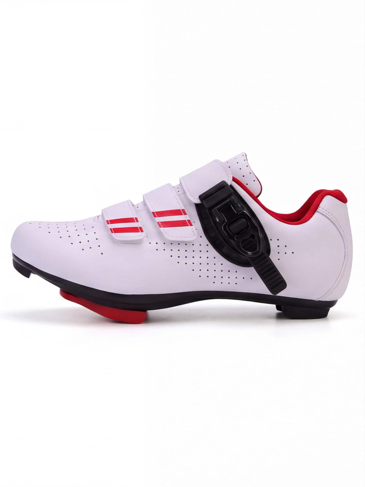 Road Cycling Shoes with Ratchet Buckle and Twin Straps