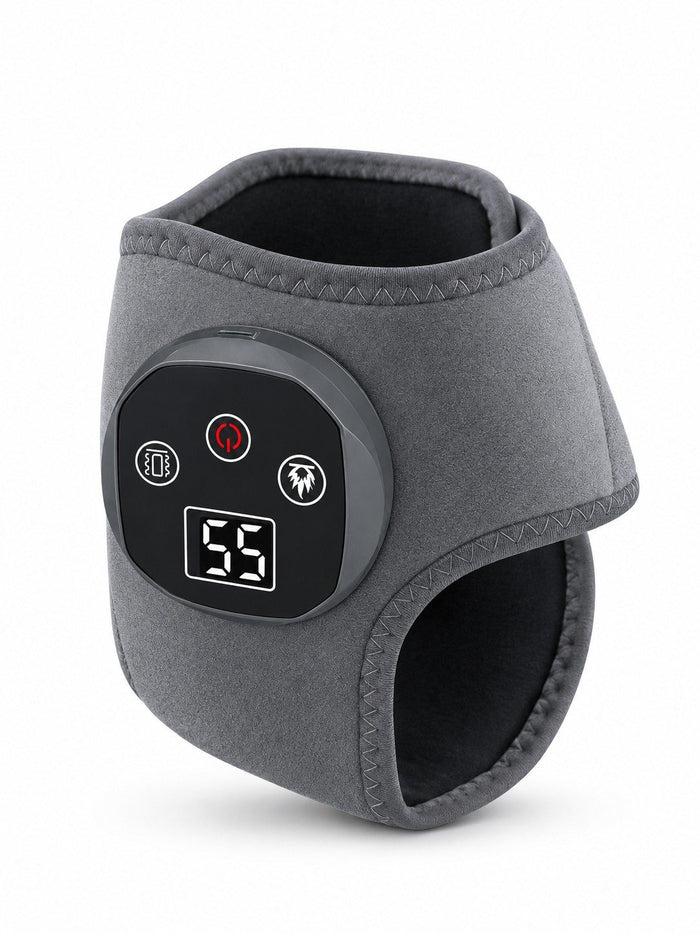 Heated Ankle Massager Wrap with Vibration