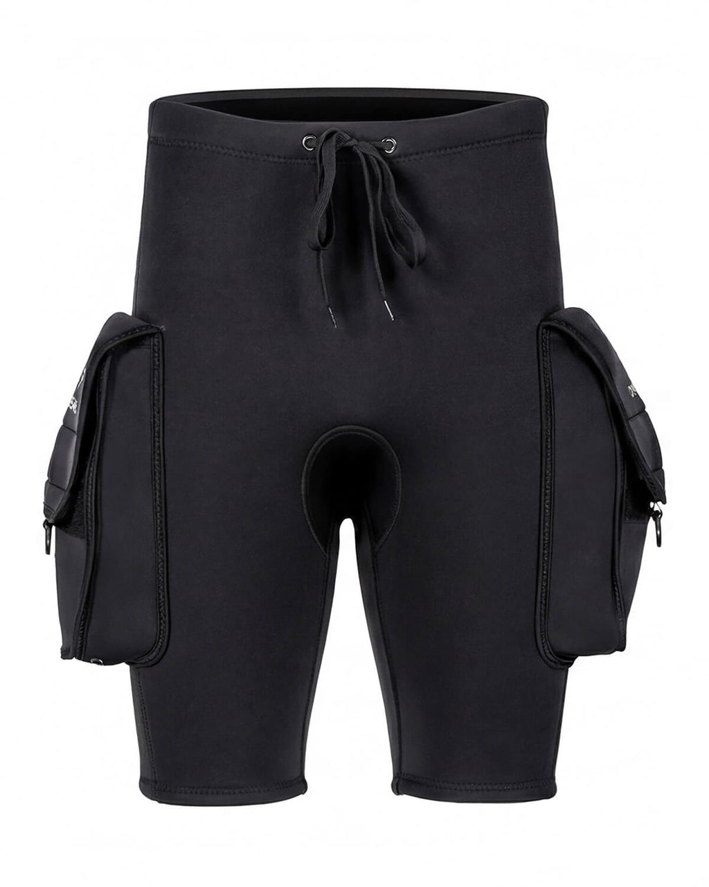 Men's Wetsuit Shorts with Cargo Pockets and Drawstring