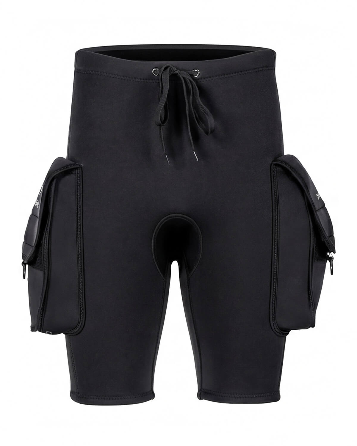 Men's Wetsuit Shorts with Cargo Pockets and Drawstring